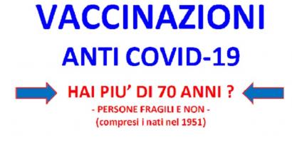 vaccino over 70